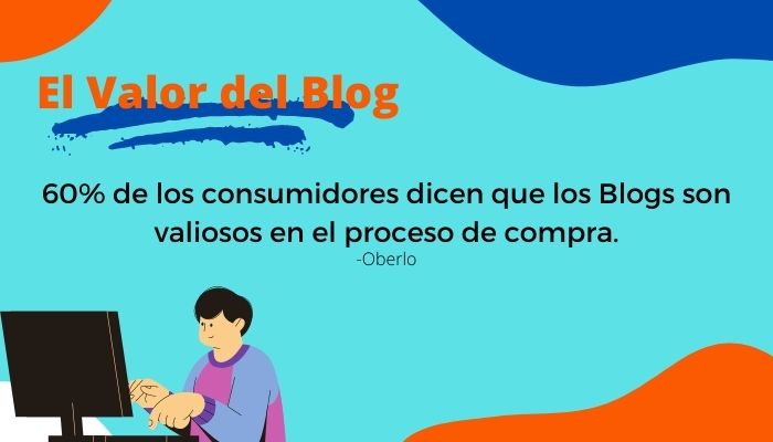 Foto con Estadística que Muestra el valor de un blog