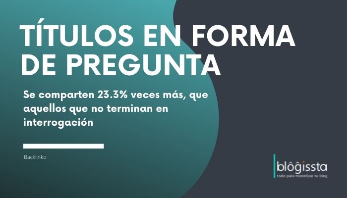 Los títulos son elementos importantes en un artículo de blog